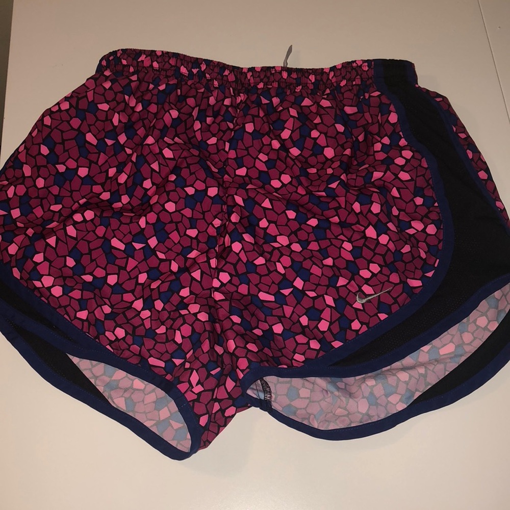 Nike Multicolor Pink/ Blue Shorts Size S
